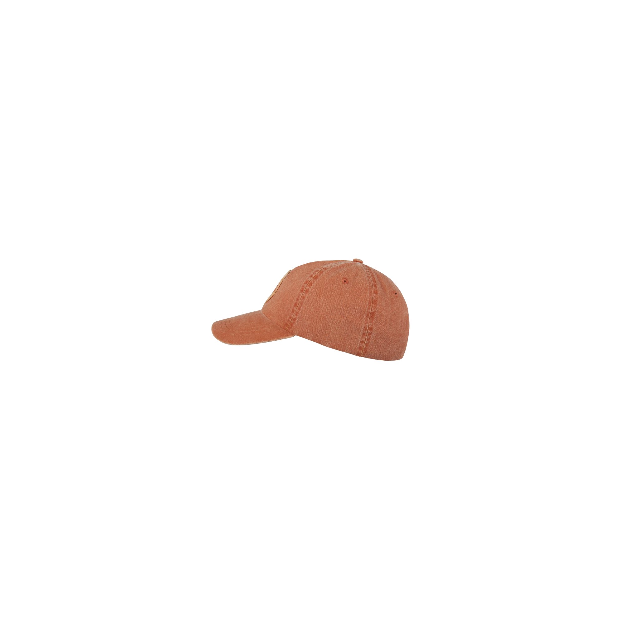 plain brown baseball cap