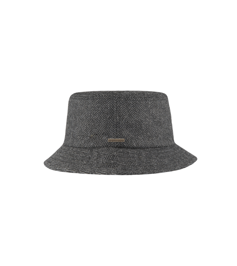 Bink - Wollen visgraat bucket hoed