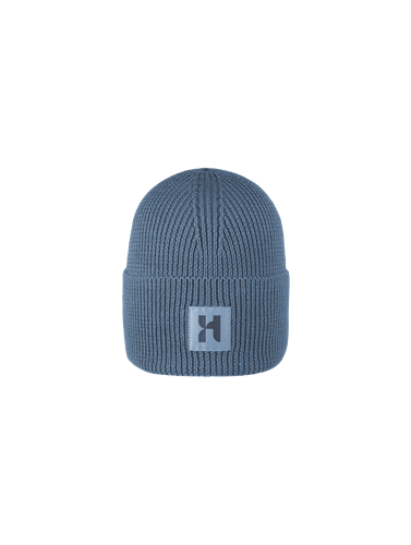 Darik - RWS Merino wollen muts - Leisteen blauw