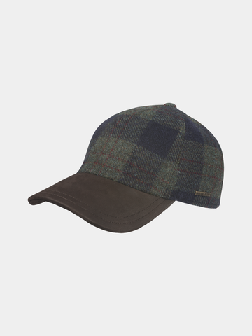 Alvara - Casquette de baseball en laine - Bleu marine