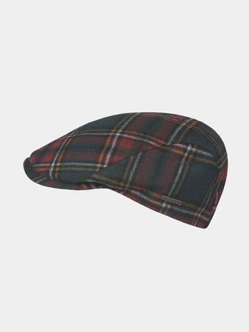 Diablo - Wool flatcap - Red