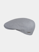 Farrel - Katoenen flatcap - Grijs