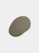Farrel - Katoenen flatcap - Olijf groen