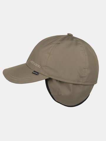 Morris -  Sympatex baseball cap met oorflap - Olijf groen