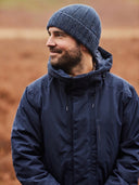 Yunus No Wind - Gorro con banda cortavientos - Azul marino