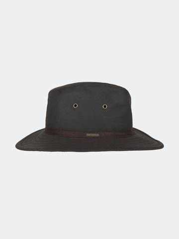 New Zealand - Cotton wax hat - Brown