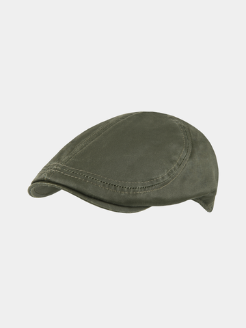 Mayfield - Weathered cotton cap - Olive
