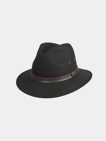 Bomont - Cotton rain hat - Black