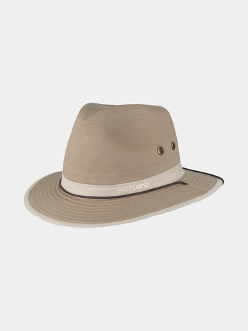 Campwood - Katoenen fedora hoed - Beige