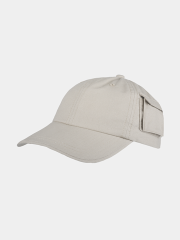 Evan Utility - Baseball cap met ribstop patroon - Beige