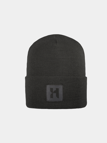 Dogan - Merino wool beanie - Black