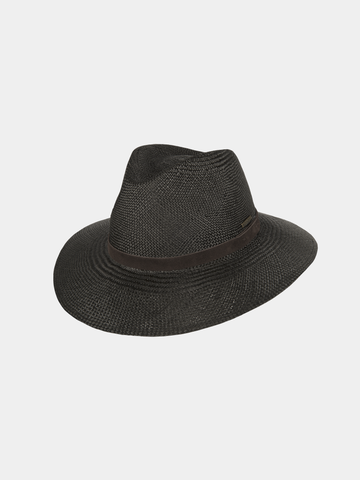 Vincenzo - Chapeau Panama - Noir