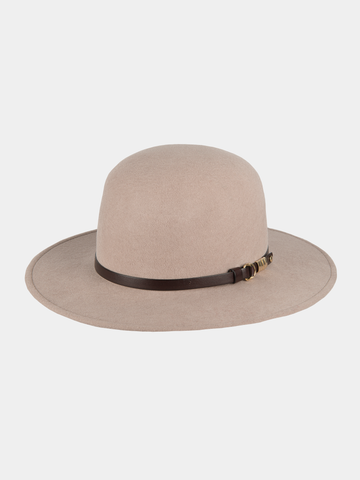 Vicky - Felt hat - Putty