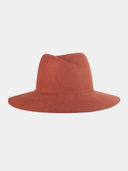 Yulia - Vilten hoed - Verbrand oranje