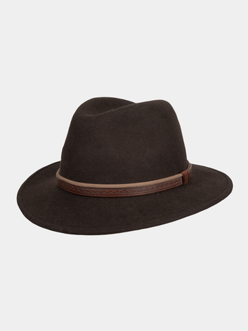 Camillo - Wollen hoed - Bruin