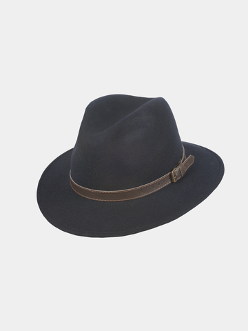 Eusebio - Wool hat - Navy