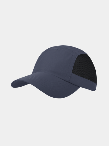 Breezer - Baseball cap met ventilerende zijkant - Leisteen blauw