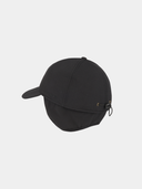 Branco - Softshell baseball cap met oorflap - Zwart