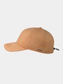 Lenox - Wollen baseball cap met oorflap - Khaki
