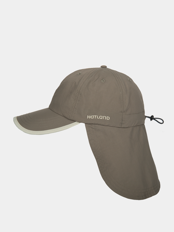 Stone Anti-Mosquito - Insectwerende baseball cap met nekflap - Olijf groen