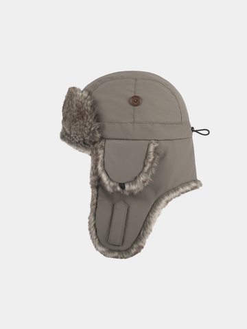 Wilbar - Pilotenmuts van gerecycled polyamide - Olijf groen