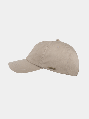 Xess - Casquette de baseball en coton - Beige