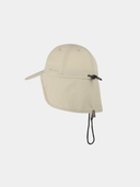 Dean - Baseball cap met lange klep en nekflap - Beige