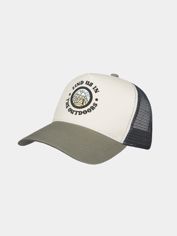 Don - Cotton truckers cap - Olive