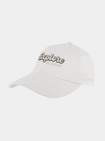 Diaz - Cotton baseball cap - White