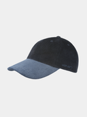 Daily - Corduroy baseball cap - Marine blauw