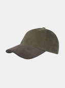 Daily - Corduroy baseball cap - Olijf groen