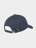 Ezra - Casquette de baseball en coton - Marine blauw