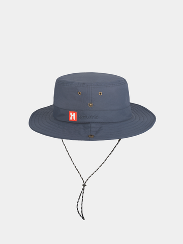 Erfan - Bucket hoed met kinkoord - Leisteen blauw