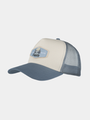 Ediz - Explore the outdoors truckercap - Leisteen blauw