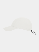 Ferran - Baseball cap with a roll-up brim - White