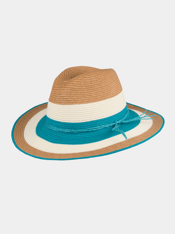 Ann - Sombrero Toyo para mujer - Azul