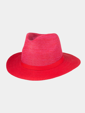 Beverly - Chapeau en coton - Rouge