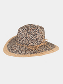 Charlotte - Strandhoed voor dames - Luipaard