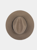 Demi - Toyo hoed met brede rand - Taupe