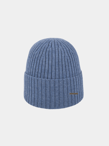 Valo Merino - Wollen muts - Leisteen blauw