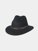 Parsons - Vilten hoed - Zwart