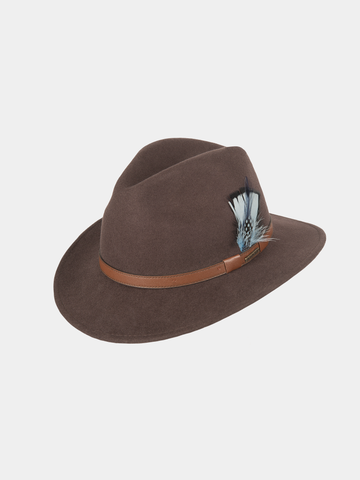 Albertis - Vilten hoed - Bruin