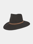 Bridgerton - Wollen hoed met brede rand - Bruin
