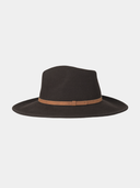Bridgerton - Wollen hoed met brede rand - Bruin