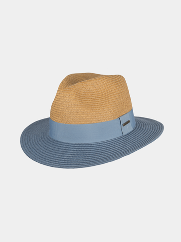 Dawn - Toyo hat - Slate blue