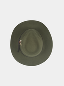 Dakota - Felt hat with feather - Olive