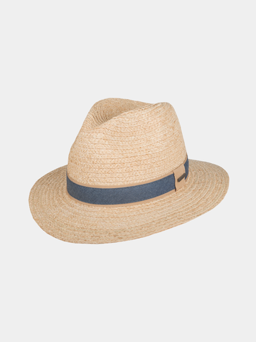 Emerson - Raffia hoed - Naturel