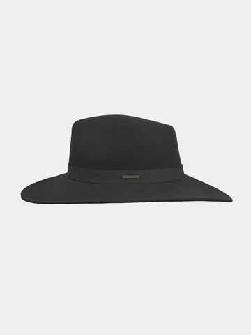 Evora - Wollen dameshoed - Zwart