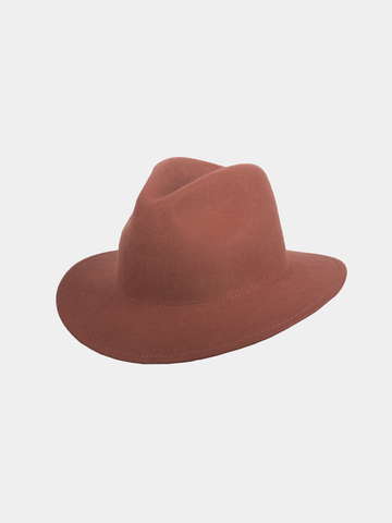 Eilat – Wool hat - Gekarameliseerd