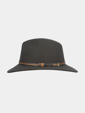 Edinburgh - Wool hat - Brown
